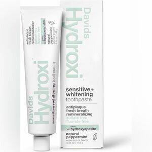 Davids Hydroxi Sensitive Whitening Toothpaste (New!)